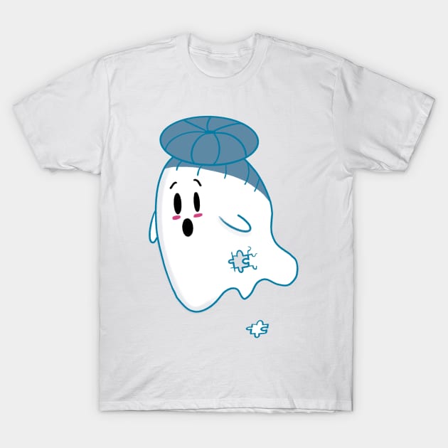 Little Ghost Scattered T-Shirt by nathalieaynie